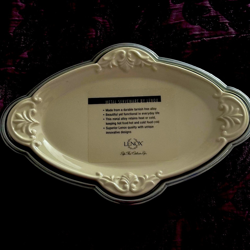 NWT Lenox plate